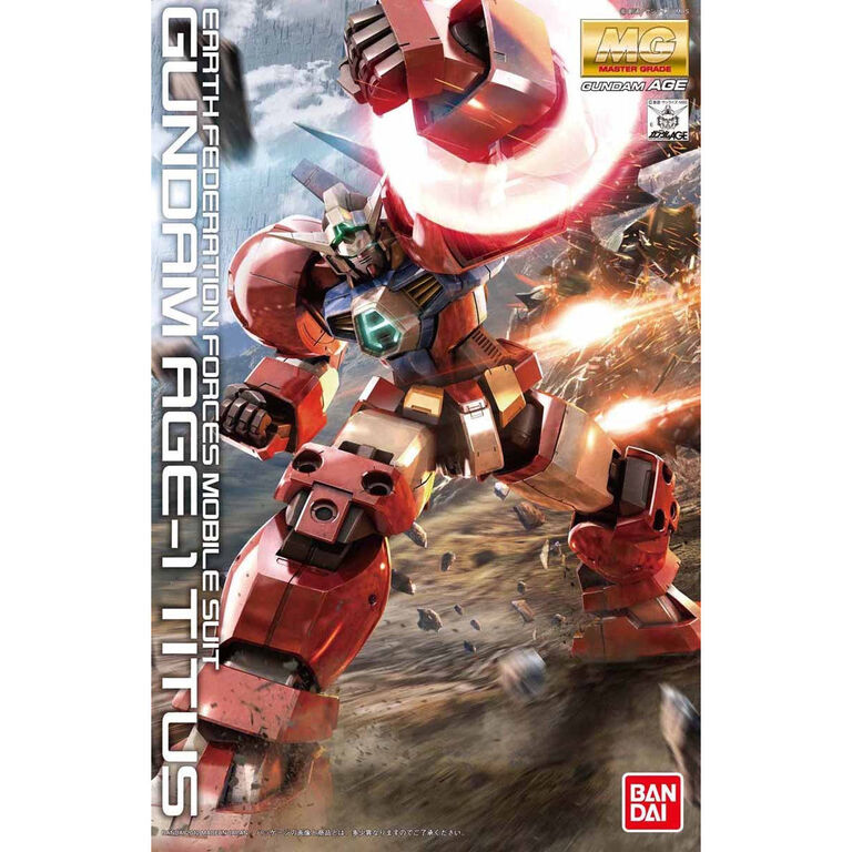 MG ガンダムAGE-1 タイタス 未組立 MG ガンダムAGE-1 タイタス レビュー | ガンダムブログはじめました