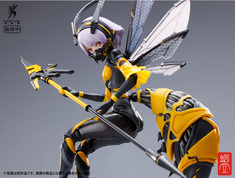 プレミアの王道 あみあみランキング1位 特典 Bee 03w Wasp Girl ブンちゃん 1 12 完成品アクションフィギュア 蝸之殼スタジオ