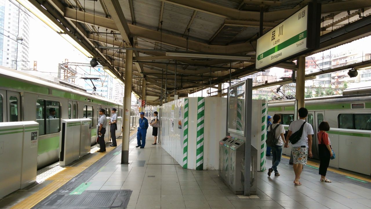 Jr山手線品川駅ホームドア本体設置 いつでも どこでも あなたの目に