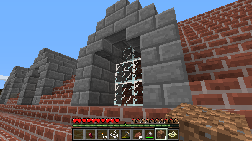 建築紹介です マインクラフト開拓日記