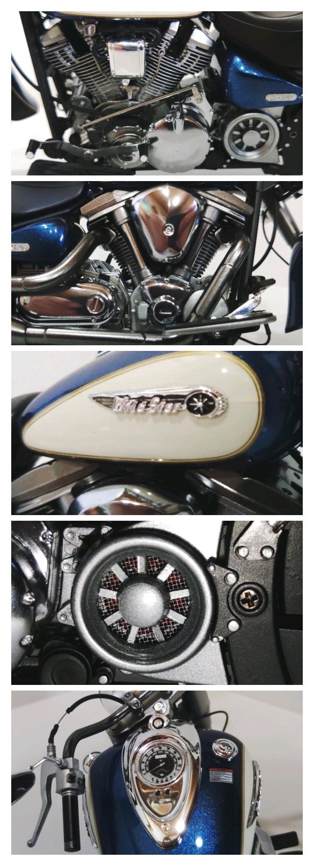 タミヤ 1/12 YAMAHA XV1600 Wildstar 完成品