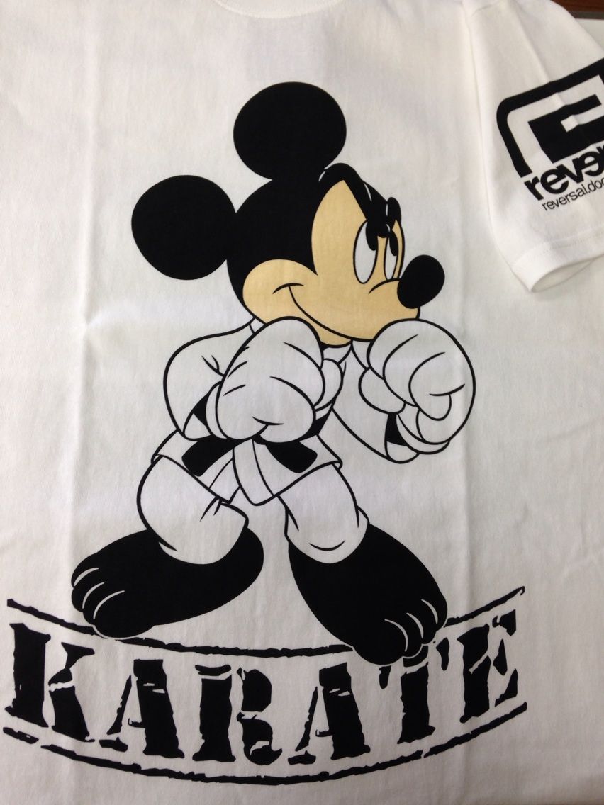マウンテンマーシャルアーツ ミッキープリント ランニングTシャツ