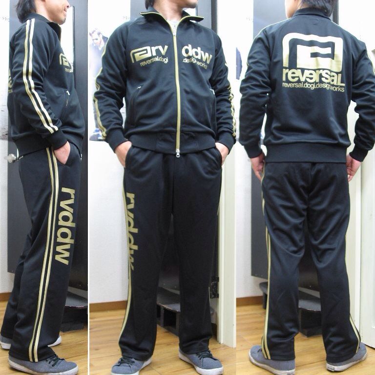 秋冬新作ジャージ~【REVERSAL リバーサル】 2 LINE TRACK SUIT 秋冬新作ジャージ~【REVERSAL リバーサル】 2 LINE TRACK SUIT