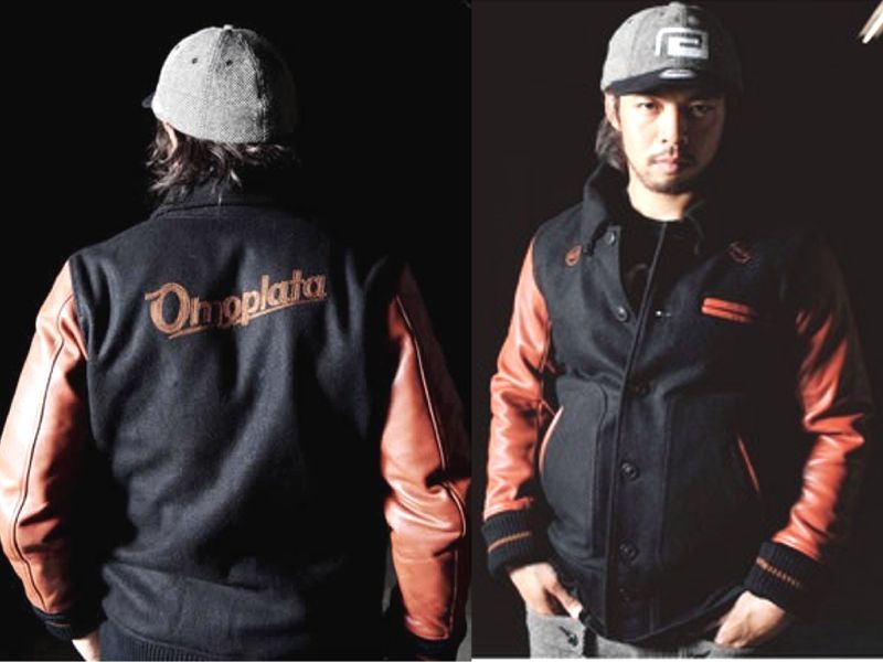 REVERSAL メルトンスタジャン メルトン カウレザー スタジャン