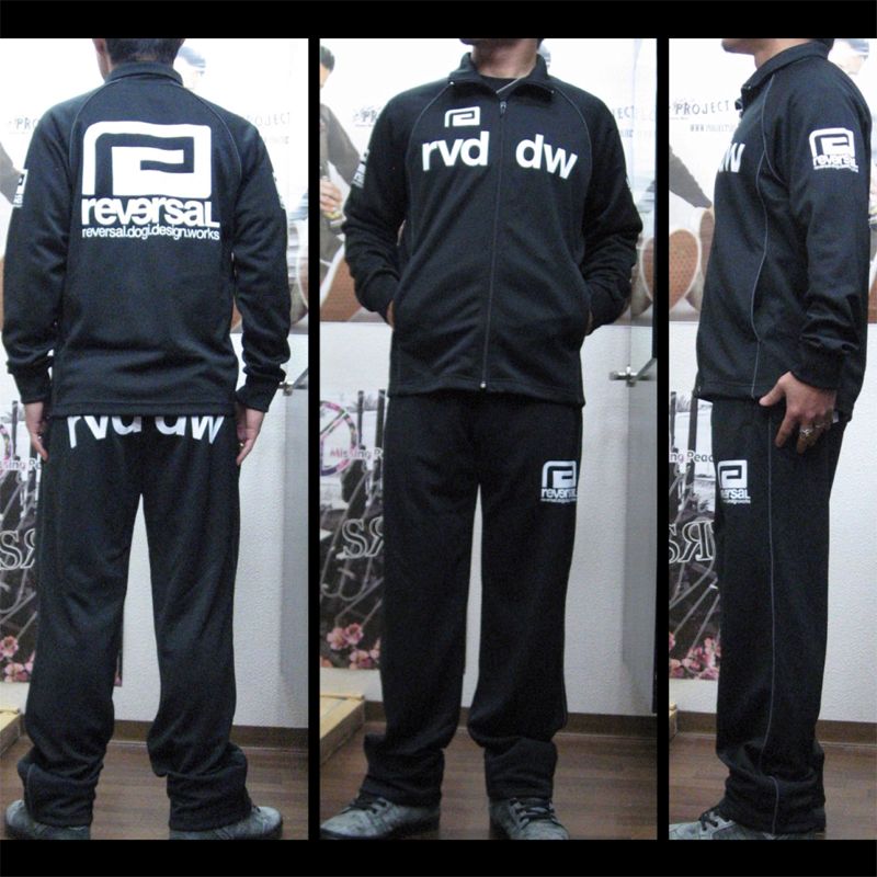 リバーサル reversal rvddw 上下 ジャージ セットアップ L K-1 × rvddw