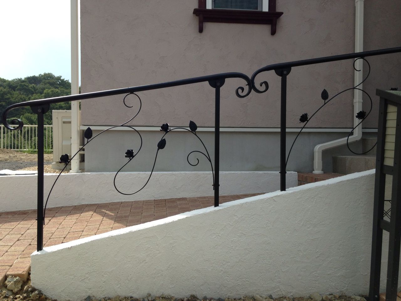 エレガントなアイアン手すり 四日市のガーデン エクステリアデザイン ｏｕｔｙ アウティ