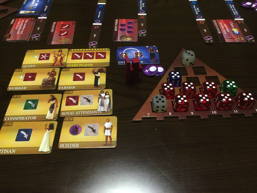 ファラオの寵愛 ファラオの恩恵 Favor Of The Pharaoh ボドゲなチラ裏