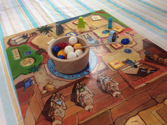 ファラ・オー・オー！(Pharao's Gulo Gulo) ボードゲーム