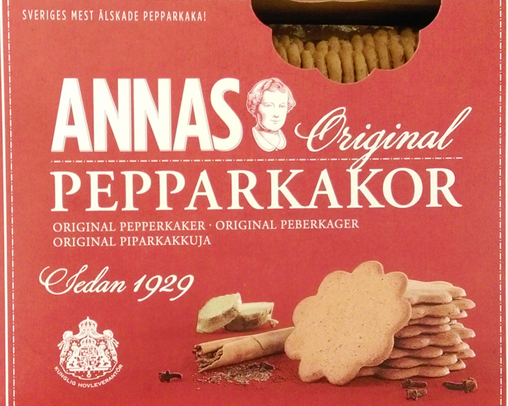 スウェーデンのお土産に♪ジンジャークッキーを食べ比べてみた