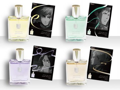 『進撃の巨人』　調査兵団の香り 発売&再販！