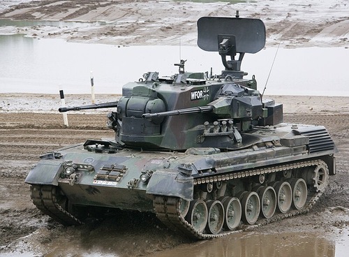 Flugabwehrkanonenpanzer_Gepard_Heer