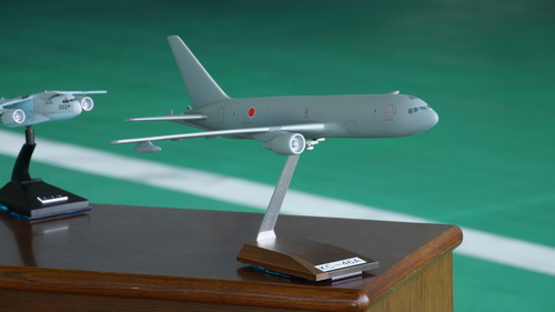 JASDF_KC-46A_prop_model_at_Miho_Air_Base_May_28,_2017