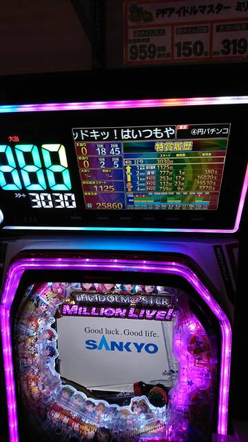 Pアイドルマスターでトンデモナイハマりをくらった ぱちとろ速報