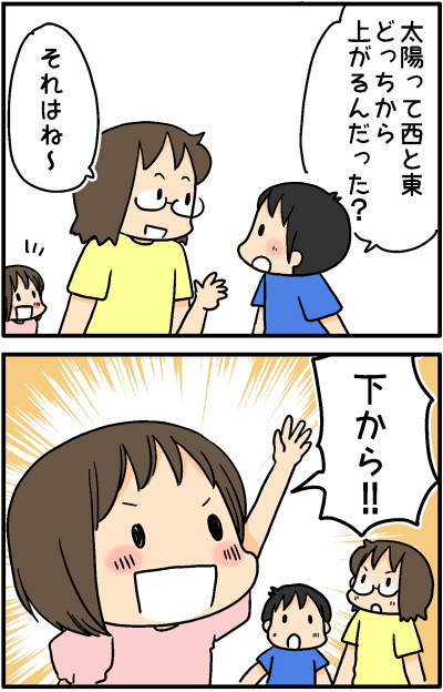 太陽はどっちから昇る おやこぐらし 4人の子どもを育ててます Powered By ライブドアブログ 太陽はどっちから昇る おやこぐらし 4人の子どもを育ててます Powered By ライブドアブログ
