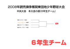 2008読売旗中央本大会