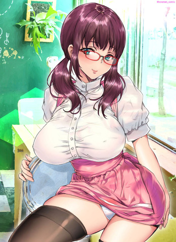 眼鏡の店員さん