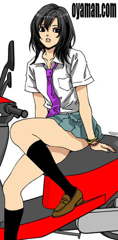 スクーター少女
