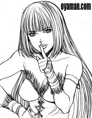 $尾山泰永の漫画生活-鉄拳 リリ
