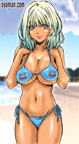スライムビキニの女の子