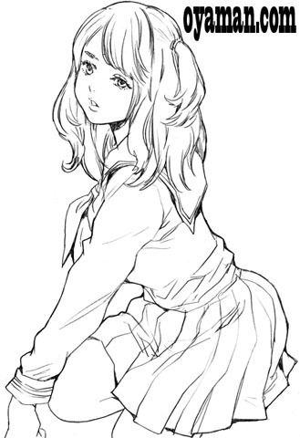 セーラー服少女