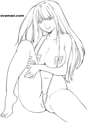 キワドイ水着の女の子