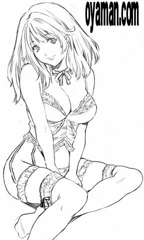 清純系ランジェリー娘