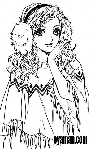 $尾山泰永の漫画生活-昔の少女漫画風