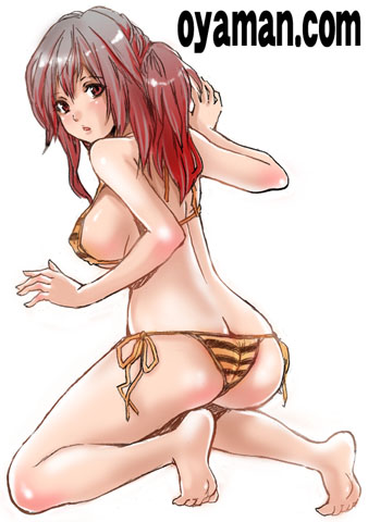 水着の女の子