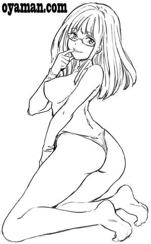 眼鏡レオタード娘