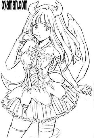 ハロウィン用イラストラフ その2