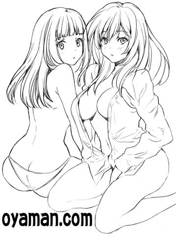 アナンガランガ用次回作表紙ラフ