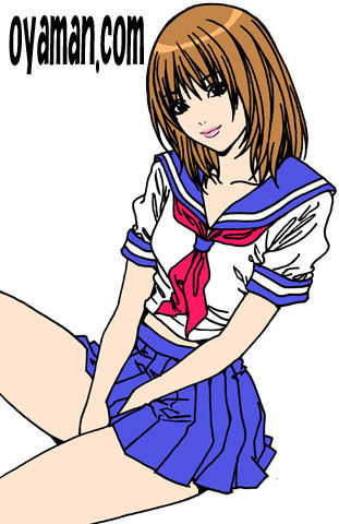 セーラー服少女 POP
