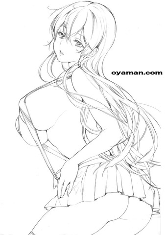 サスペンダー女子
