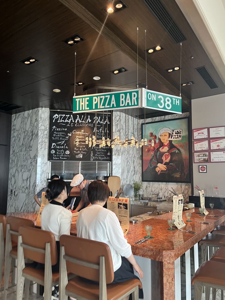 The Pizza Bar on 38th|マンダリン オリエンタル 東京 : 外資系メーカーで働く理系女子のジュエリー記録