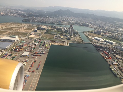 もうすぐ福岡空港