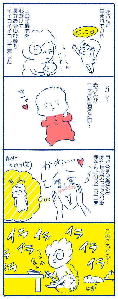 上の子かわいくない症候群