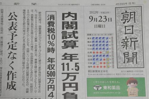 日付だけが正しい新聞