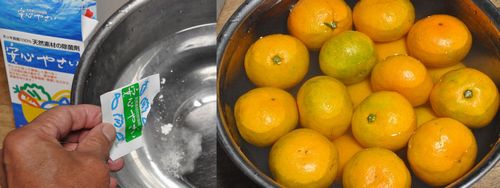 「安心やさい」で農薬の除去と除菌を行います