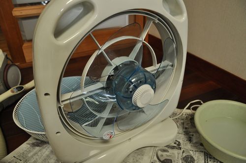 掃除は分解して行います