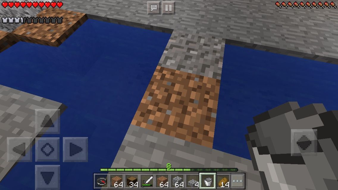 村を拡張する 運河建設編その14 こぐまっちのマイクラpe開発記