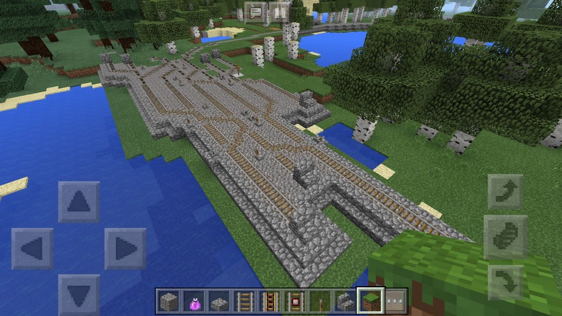 赤谷線から支線を分岐させる その1 こぐまっちのマイクラpe開発記 赤谷線から支線を分岐させる その1 こぐまっちのマイクラpe開発記