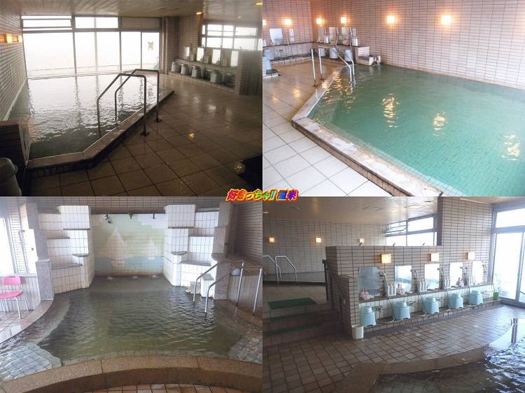 大分県 別府温泉 花菱ホテル うみ館 男女別大浴場 好きっちゃ 温泉