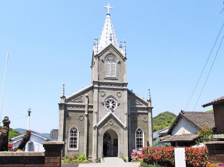 熊本県 天草 崎津天主堂 好きっちゃ 温泉