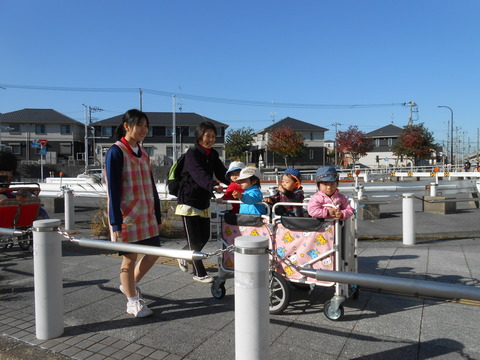 りすお散歩