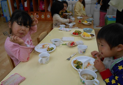 うさぎ給食