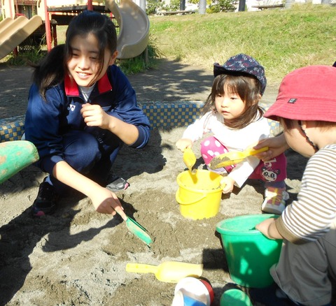 りす砂場