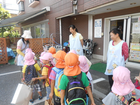 お祭り帰り