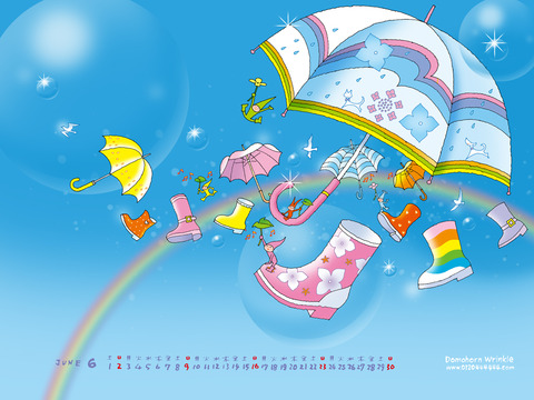 最高のコレクション 6月壁紙 イラスト Kabekinjoss