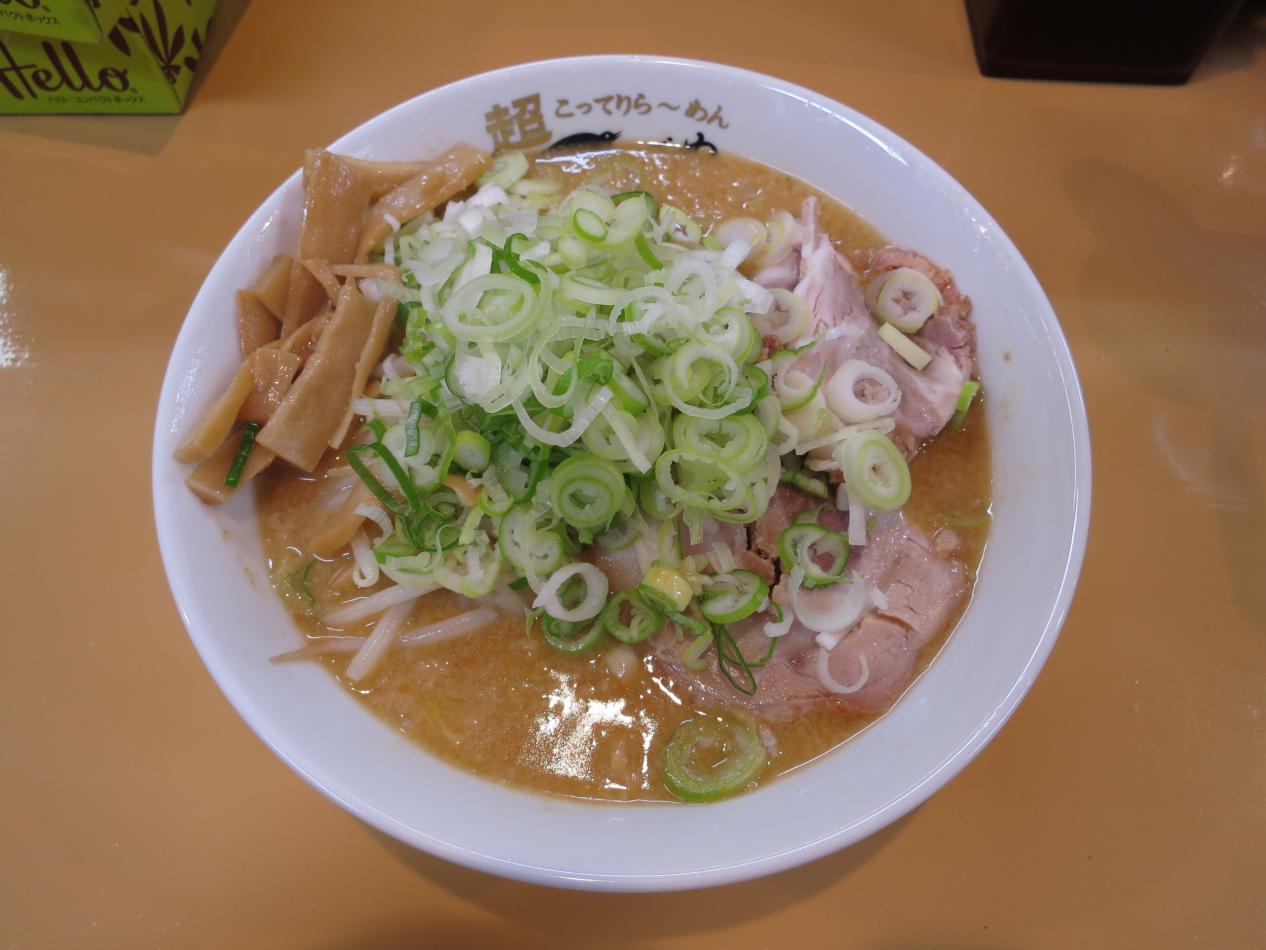 超こってりラーメン つばめ 平井 尾瀬のラーメン手帳