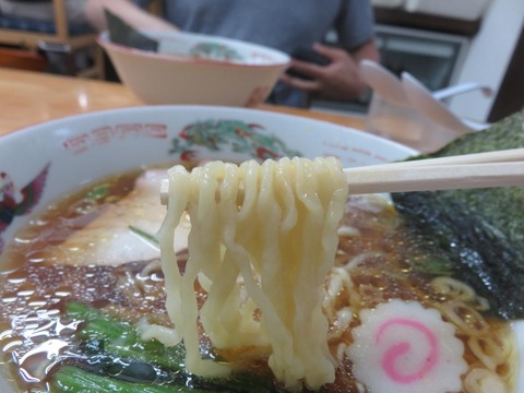 正遊 麺上げ